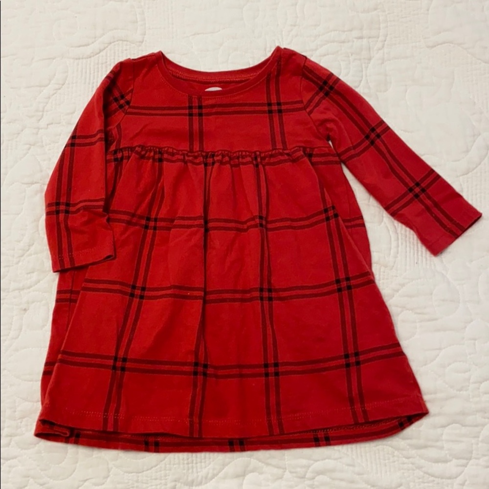 Plaid Holiday Dress